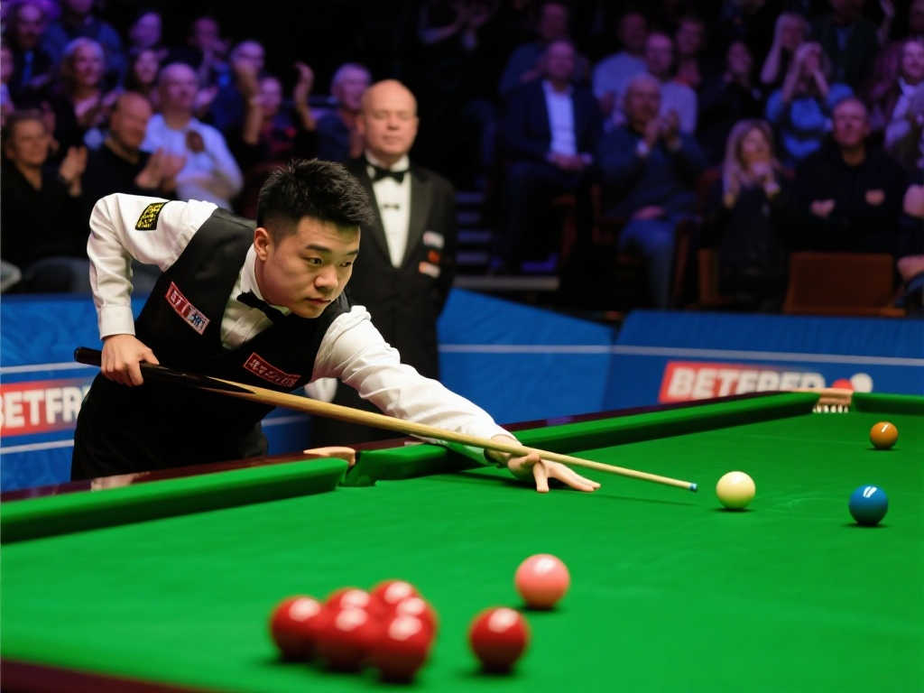 赵心童17-8大比分领先!斯诺克世锦赛决赛10个赛点,凌晨2点迎终极对决! 赵心童17-8大比分领先!斯诺克世锦赛决赛10个赛点,凌晨2点迎终极对决!